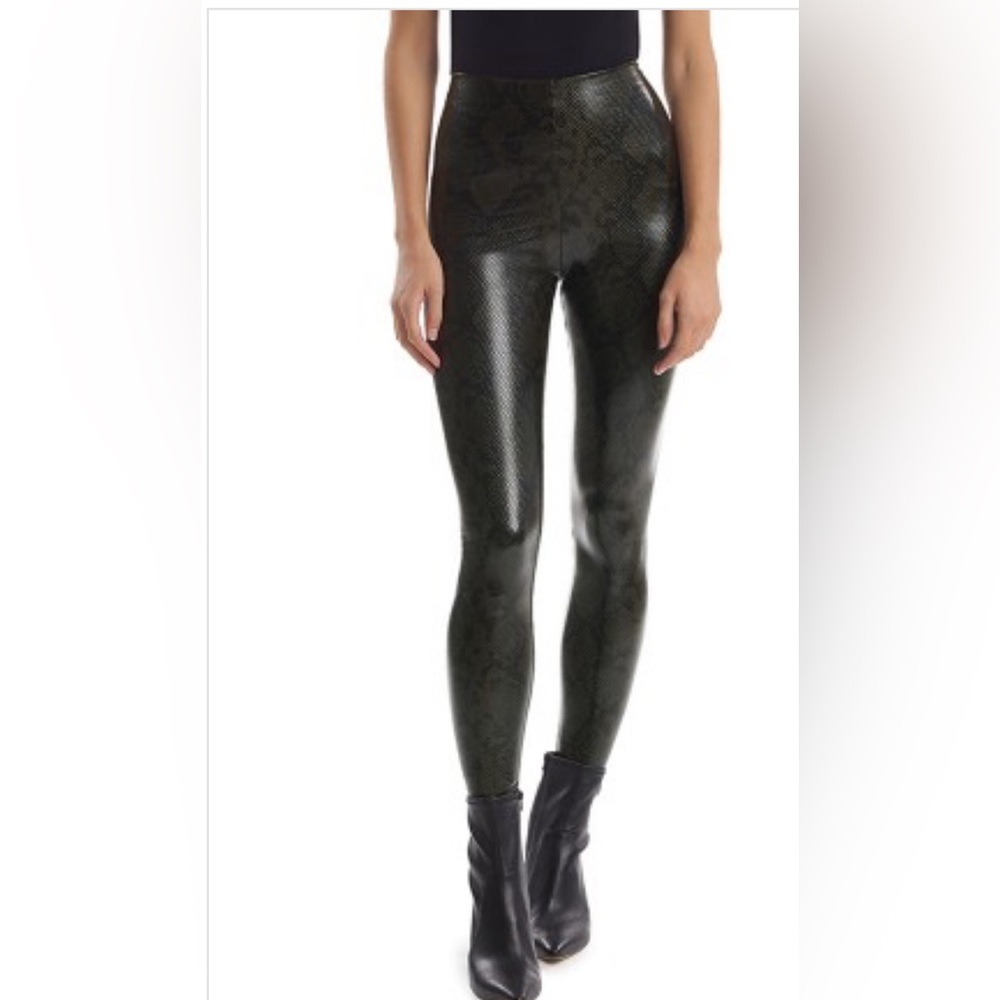 NWT Commando Faux Leather Animal Legging Size 2X $128